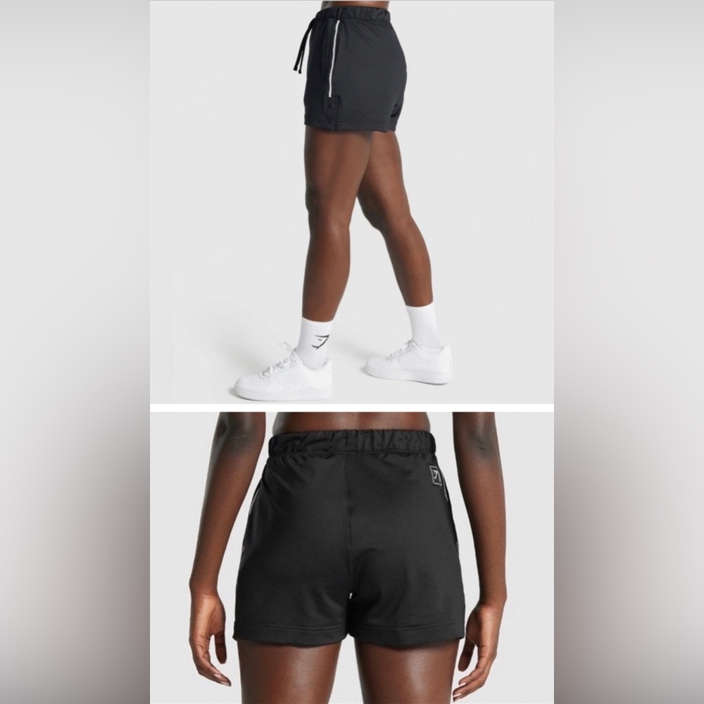 Gymshark Recess Side Snap Button Drawstring Short… - image 1